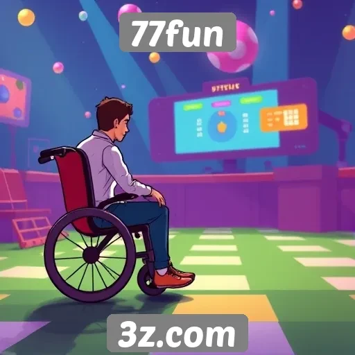 Acessibilidade e interface do usuário no 77fun