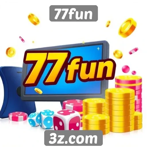 Experiência de jogo online no site 77fun